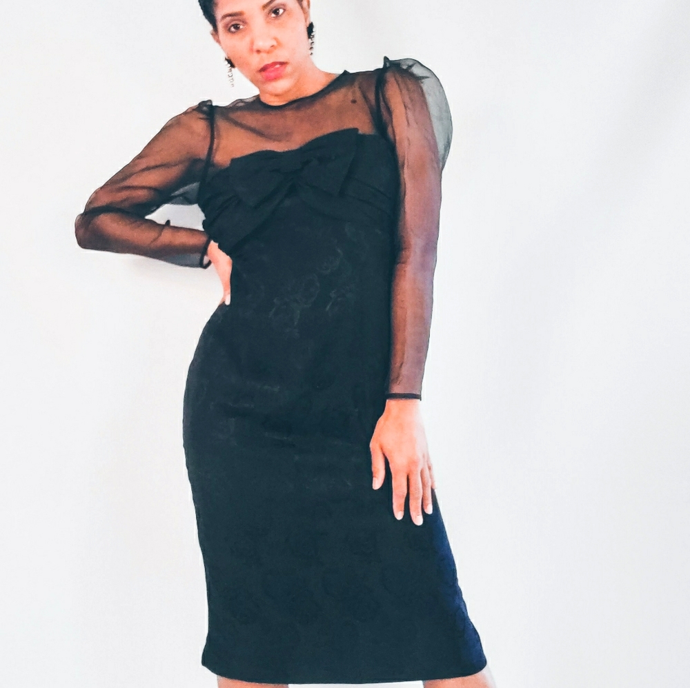 Vintage Organza Dress